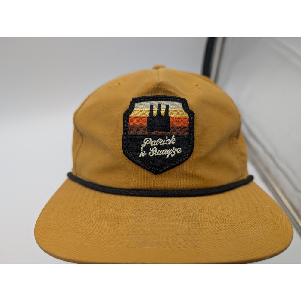 Richardson 256 Umpqua Patrick n Swayze Mustard Yellow Rope Snapback Hat Cap
